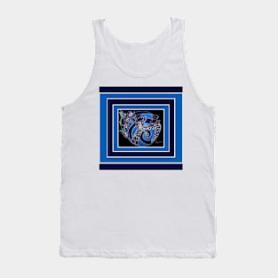 Top Hat Giraffes Tank Top